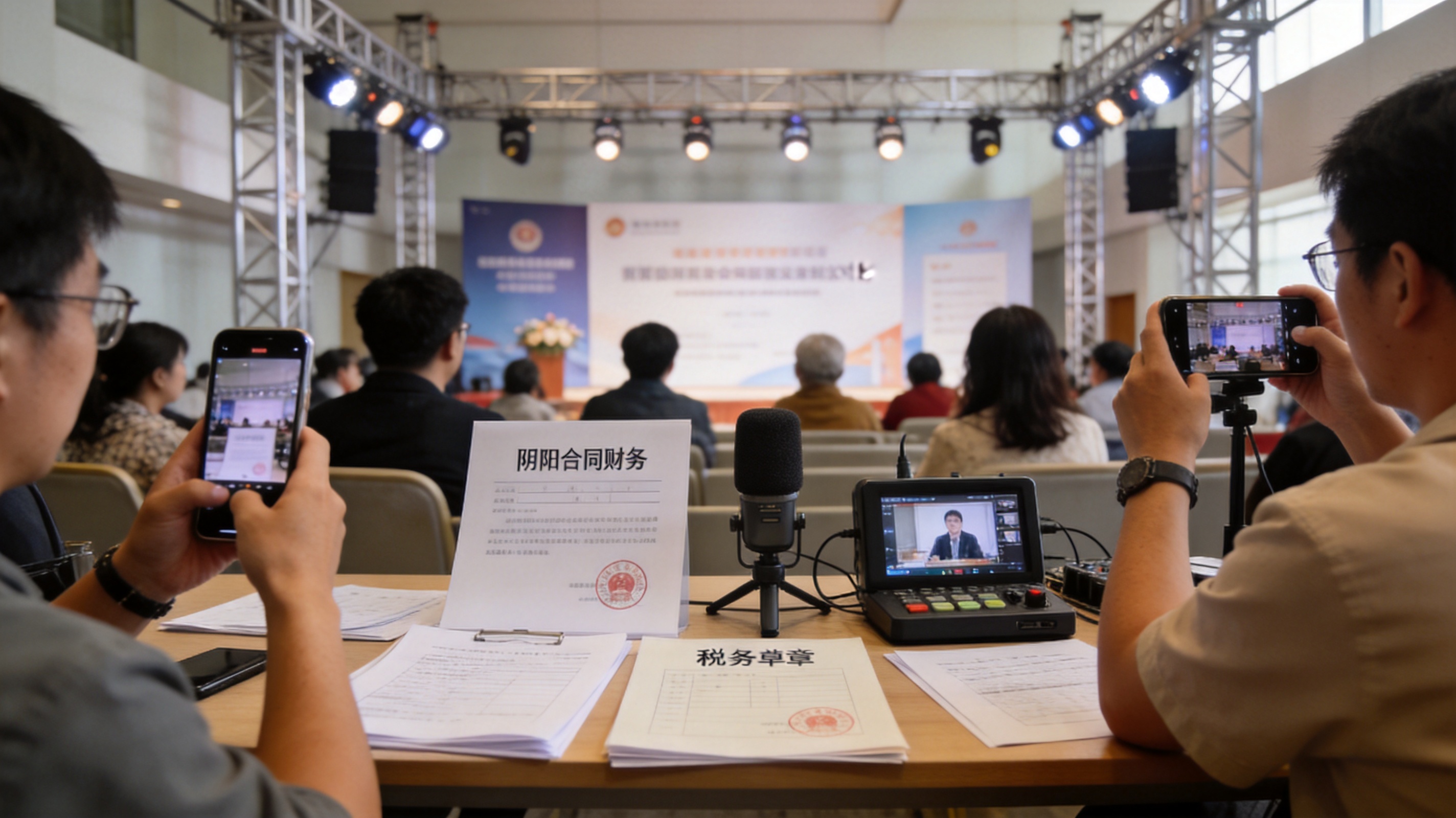 影视公司阴阳合同财务文件被扒